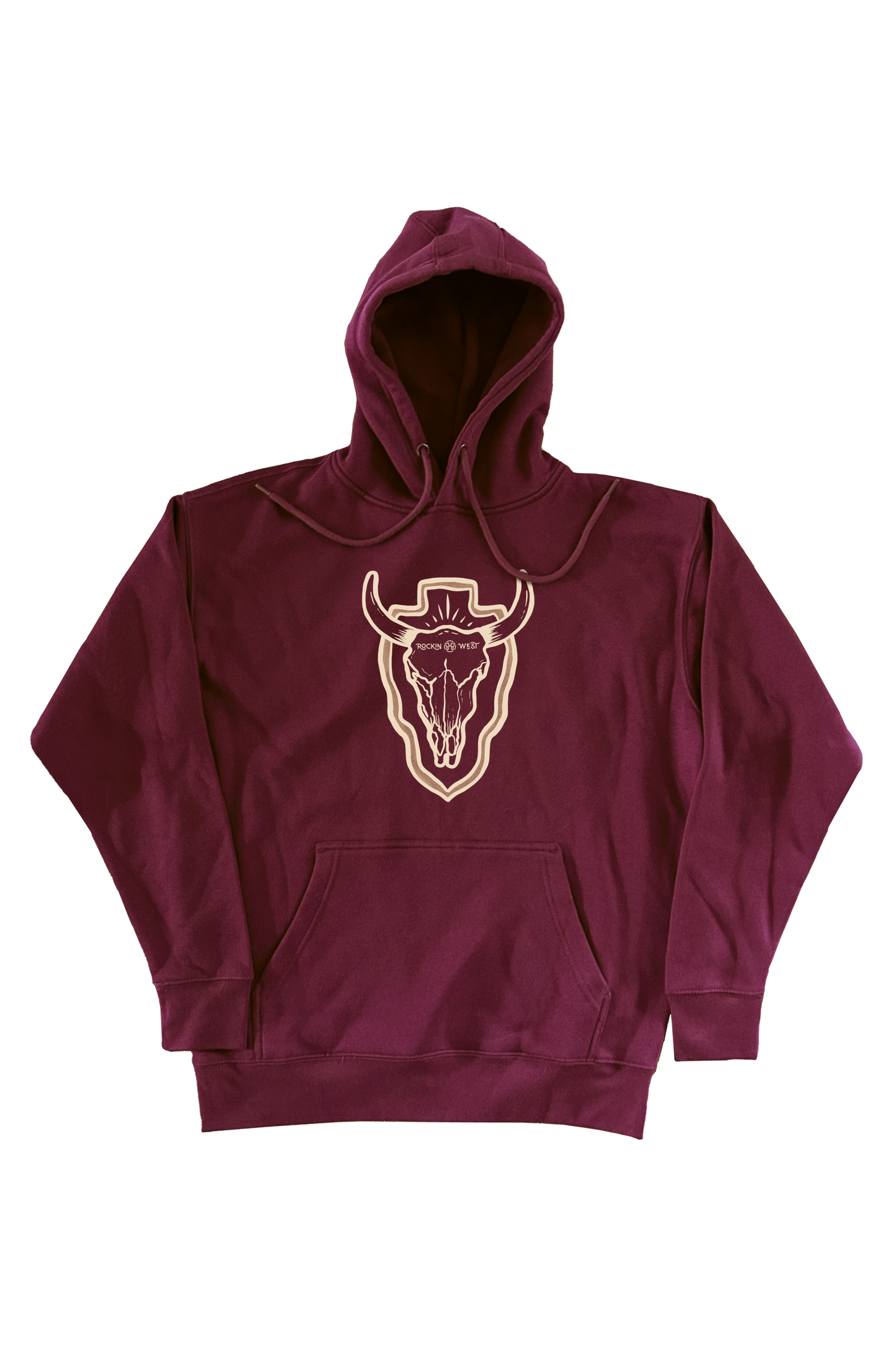 Unisex Hoodie - Native Bull Head