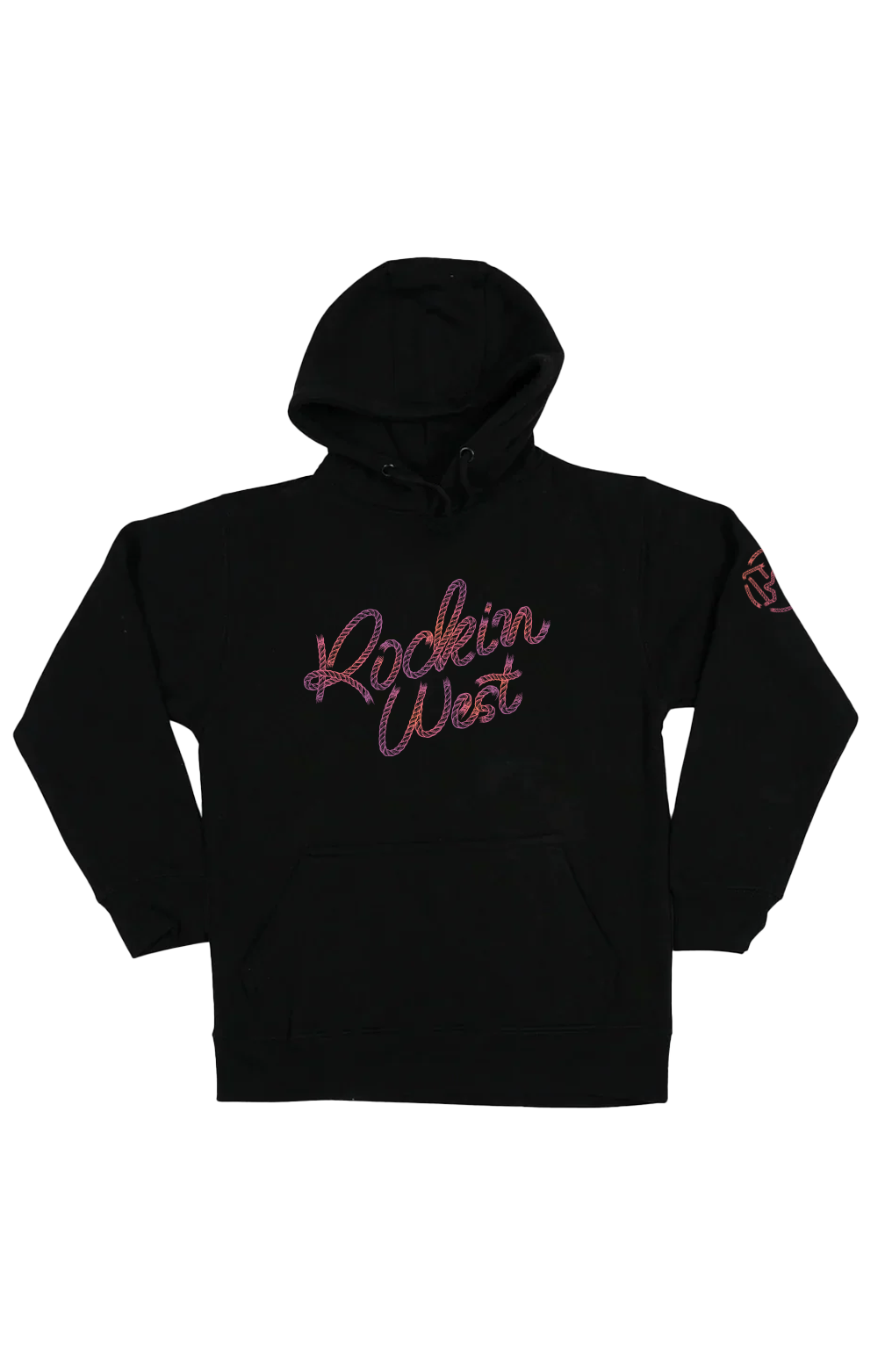 Women's hoodie - Rockin West rope