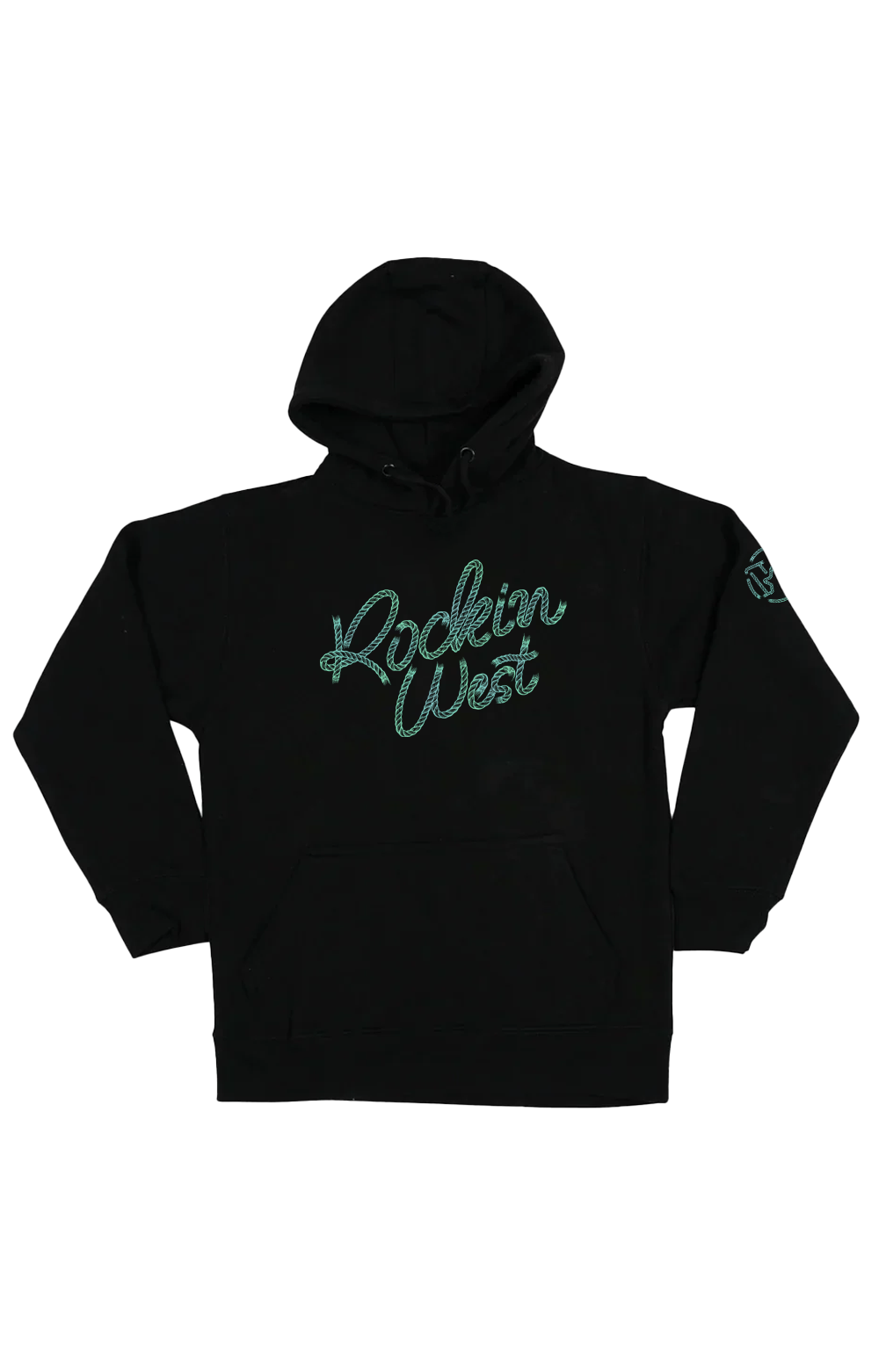 Unisex hoodie - Rockin West rope