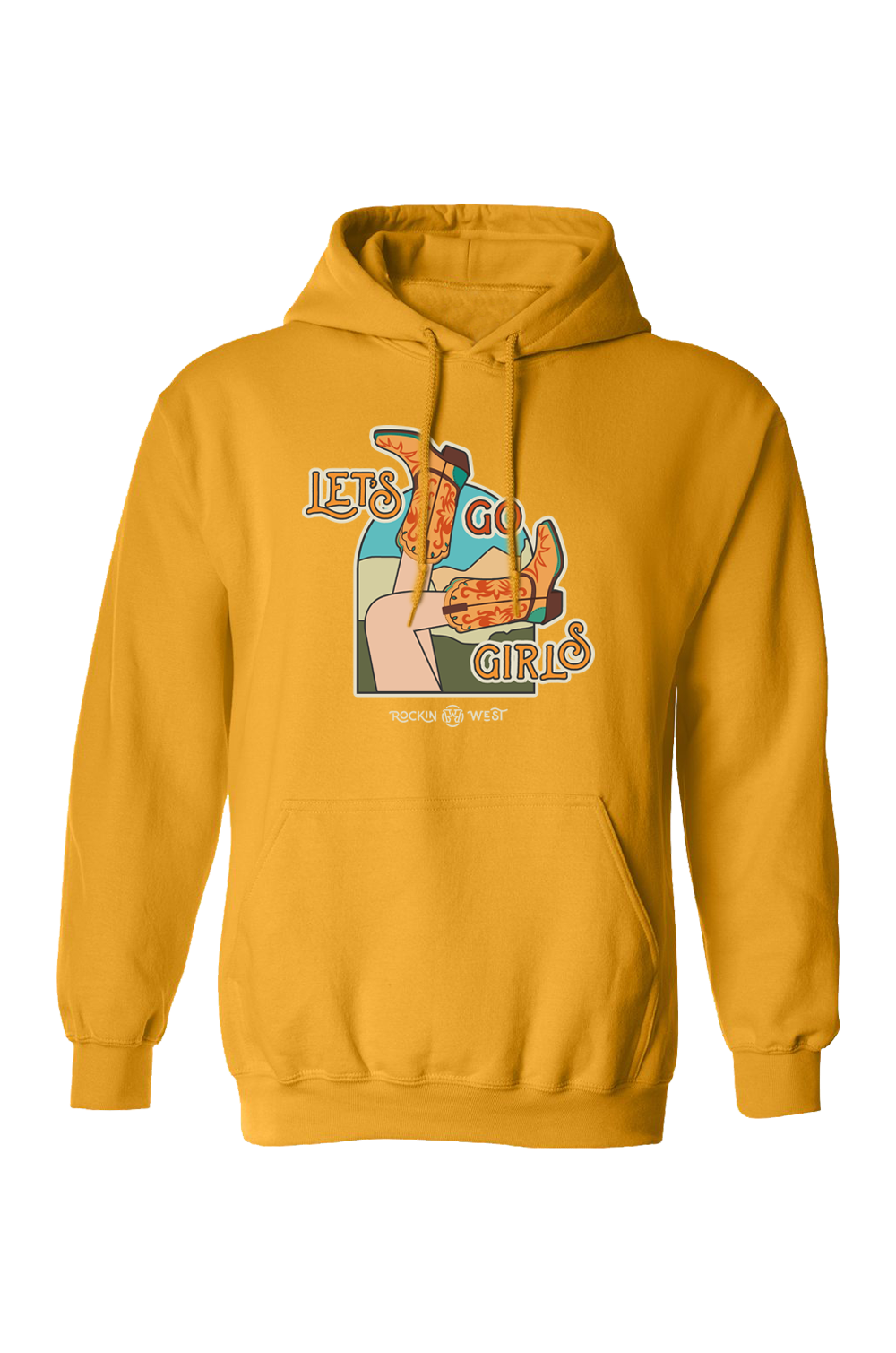 Women's Hoodie - Let's Go Girls