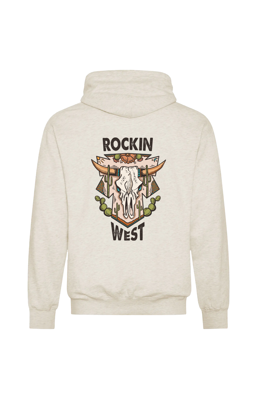 Hoodie femme - Rockin West Desert west