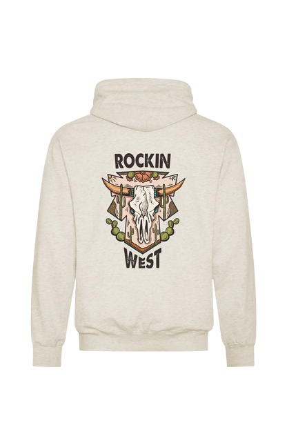 Women's hoodie - Rockin West Desert west