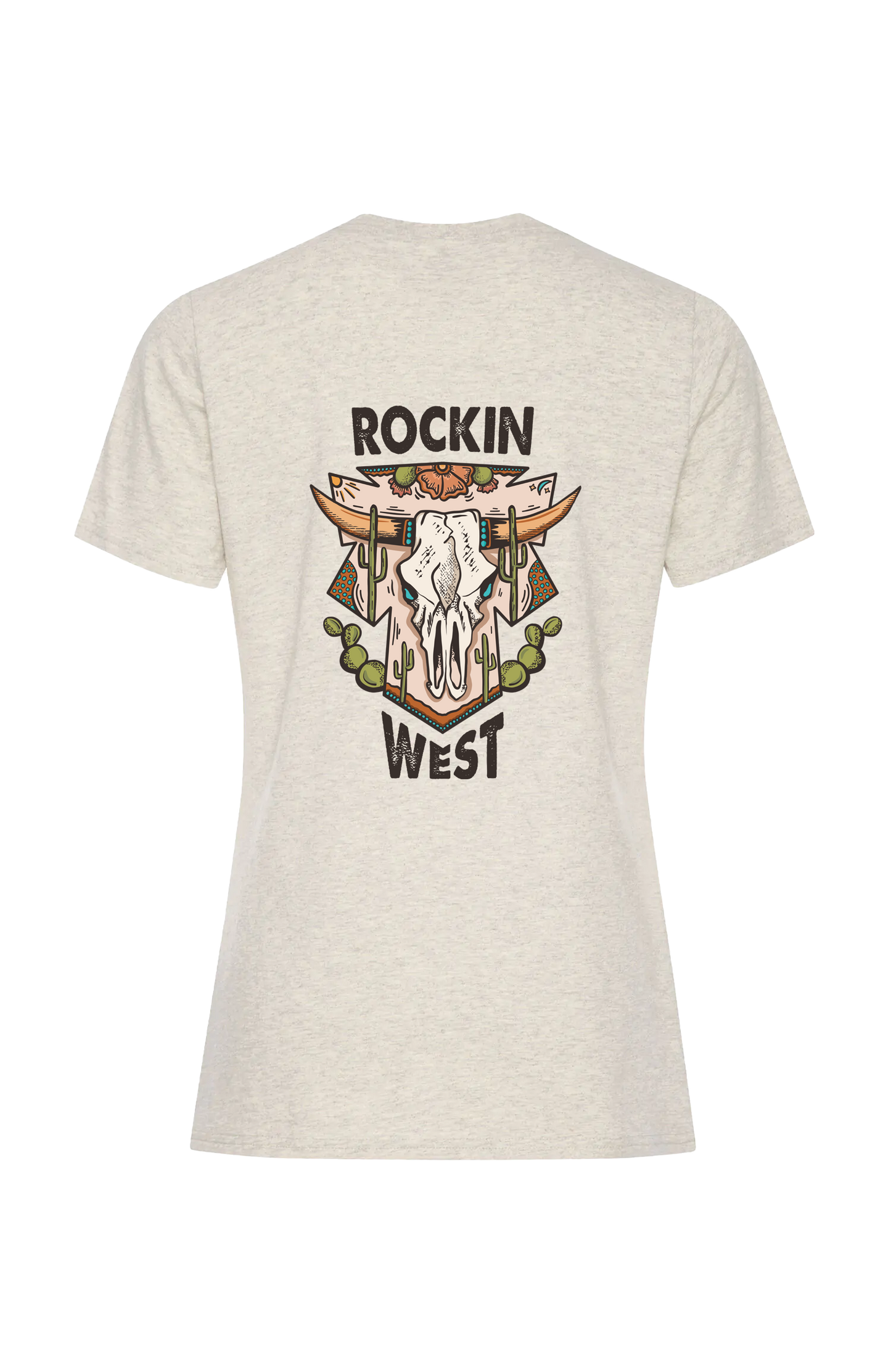 Women's t-shirt - Rockin West Desert west