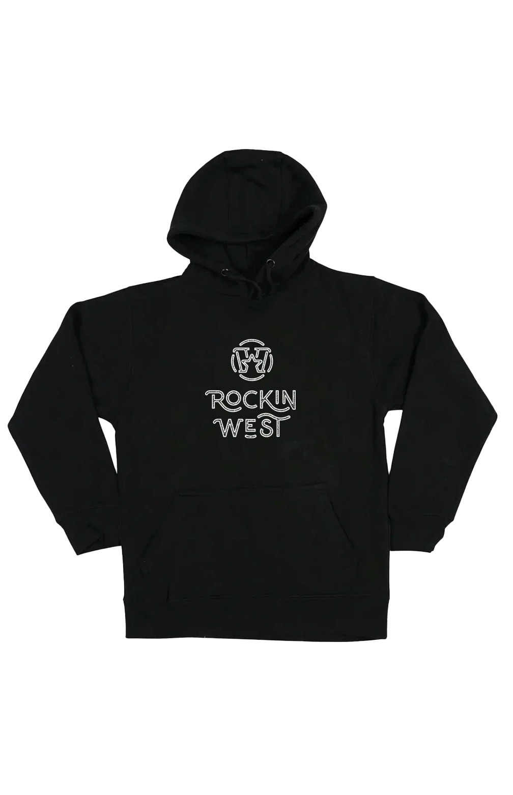 Hoodie Unisexe - Rockin West grunge